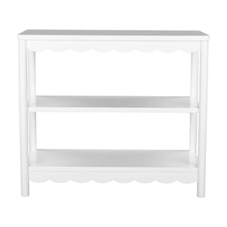 KidKraft Wooden Puzzle Bookcase with Three Shelves, Primary Colors
