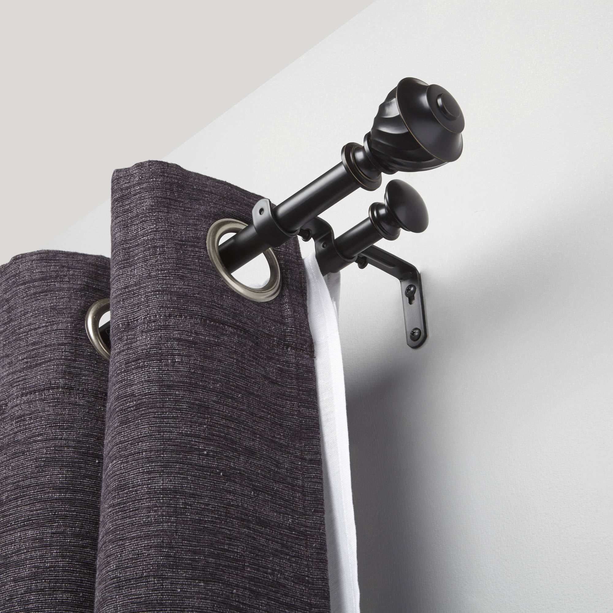 double decorative curtain rods Home The Honoroak