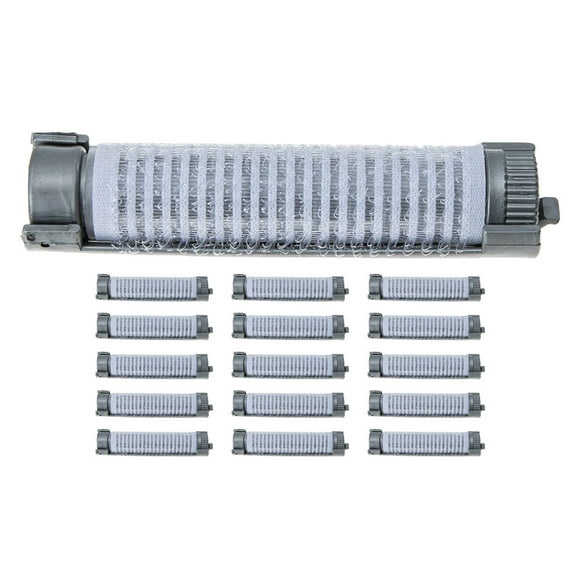 16 pinzas para dar volumen a las raíces del cabello, rizadores, barras para permanente, rodillos para flequillo, rodillos para cabello corto