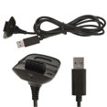 thumbnail image 2 of Wireless charging cable for XBOX360 controllers USB charging cable black One-size, 2 of 5