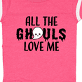 thumbnail image 4 of Inktastic All the Ghouls Love Me with Ghost Boys or Girls Baby Bodysuit, 4 of 5