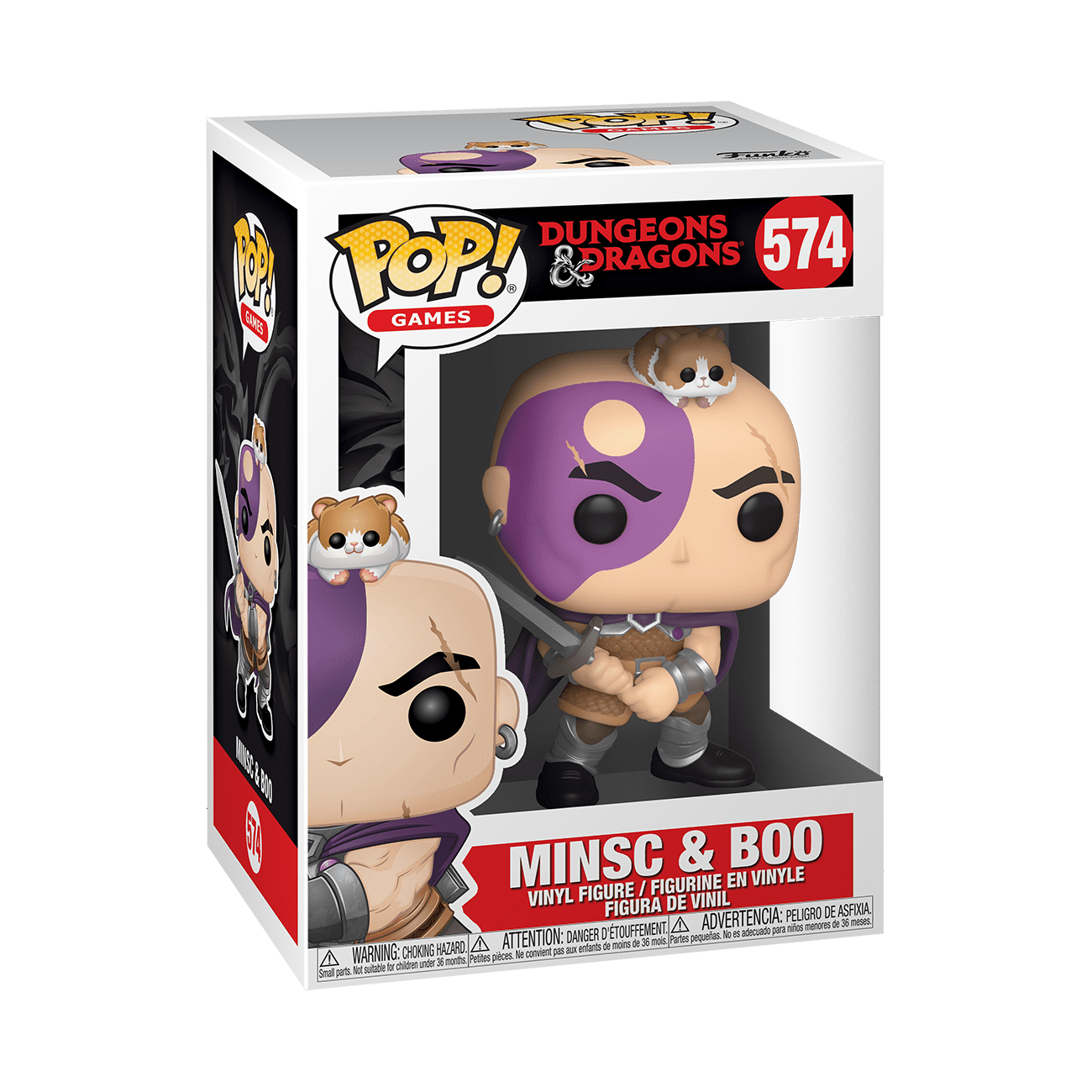 2020, Toy NEUF Funko Pop Games: Minsc & Boo Dungeons & Dragons 