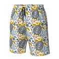 thumbnail image 5 of Naloa Sea Turtle Men's Beach Shorts, Surfing shorts, Swim trunks, Quick Dry Swim Trunks for Surfing Beach Fun - X-Large, 5 of 9