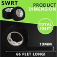 thumbnail image 5 of Cinta aislante SWRT negra impermeable 0,75 cm x 20 m 600 V, 5 of 5