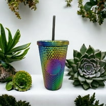 Starbucks Halloween 2023 Oil Slick Rainbow Iridescent Tumbler 16oz