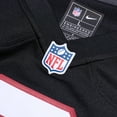thumbnail image 4 of Men's Nike Bijan Robinson Black Atlanta Falcons  Throwback Game Jersey, 4 of 6