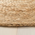 thumbnail image 3 of SAFAVIEH Natural Fiber Giuseppe Geometric Area Rug, Natural, 4' x 4' Round, 3 of 8