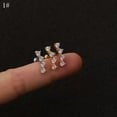 thumbnail image 4 of GKNET Cartilage Ear Ring Tragus Studs Stainless Steel Long Earrings Piercing Women Men-5-gold, 4 of 9