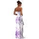 thumbnail image 2 of Vestido de fiesta GDJDIFK sin tirantes, chifón, sirena, color morado pálido, 2 of 5