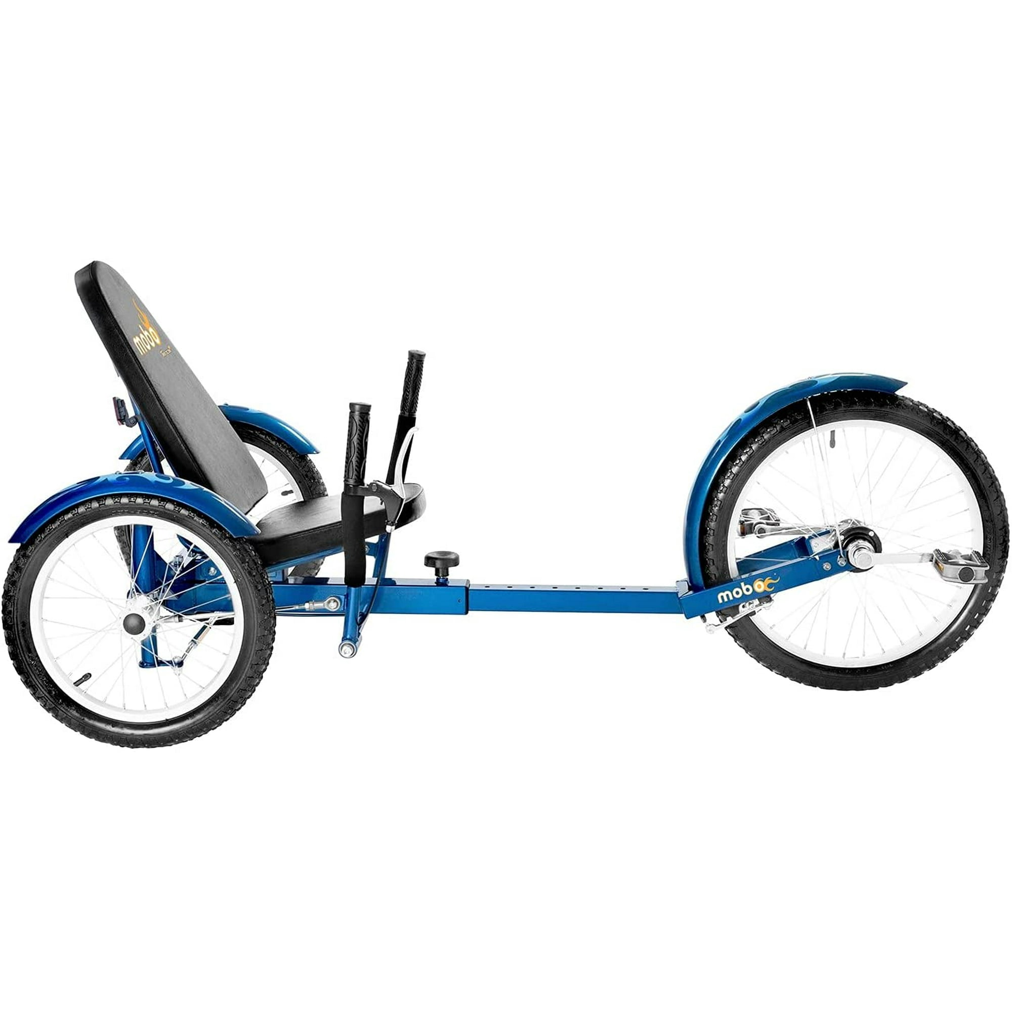 Mobo Triton Pro 3 Wheel Recumbent Bike. Adult Tricycle. Trike for Seniors Youth Walmart