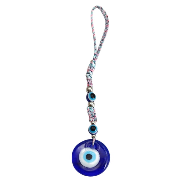 ColoMX Llavero creativo con ojo turco, colgante para bolso, de aleación de zinc.