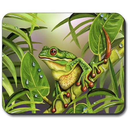 Art Plates Mouse Pad - White Lip Frog price history on PriceWatchPro