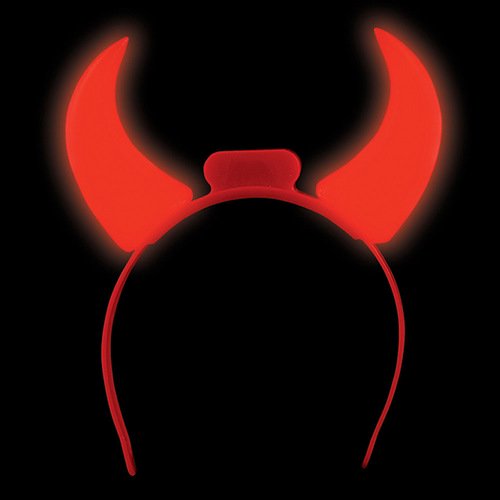 LIGHT UP DEVIL HORNS