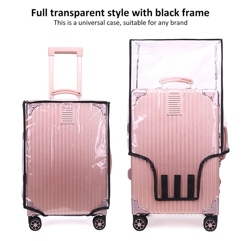 Transparent Luggage Cover PVC Full Cover Waterproof Suitcase