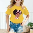 thumbnail image 2 of oqasdz Kids Child Boys Girls T Shirts Cute Graphic Round Neck Short Sleeve Tee Summer Casual Fashion T Shirt, Size 5-6 Years, 2 of 5