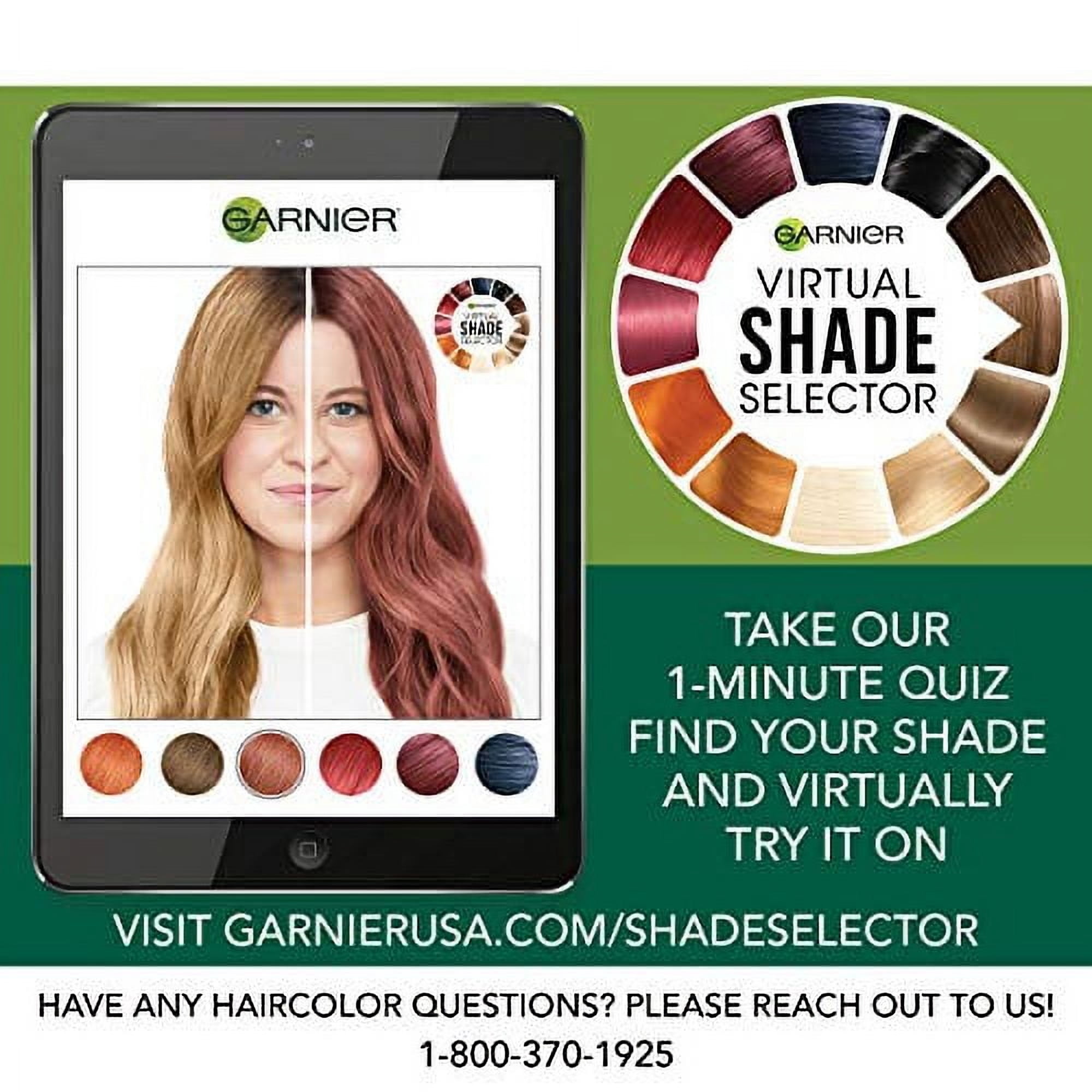 Garnier Nutrisse Nourishing Hair Color Creme, 643 Light Natural Copper