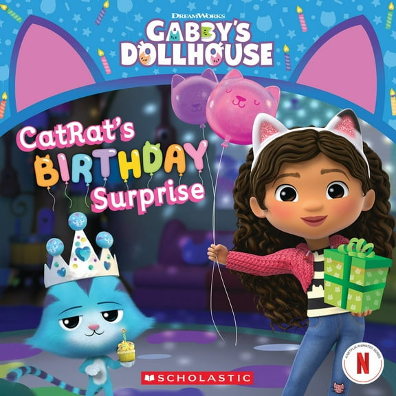 Gabby's Dollhouse: CatRat's Birthday Surprise (Paperback)