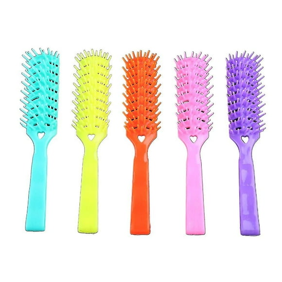 Vent Brush Hair Brush 7 Row Vent Brush With Ball Tipped Bristles Random Color Z