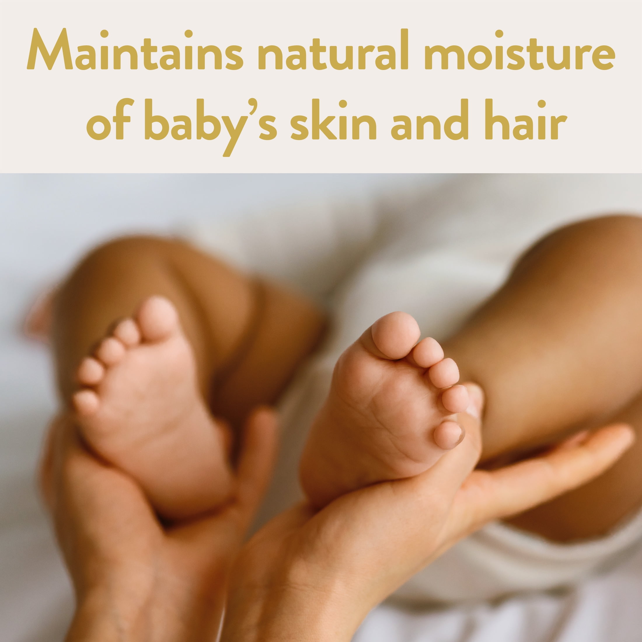 Suave Baby Head to Toe Body Wash with Coconut Oil, Chamomile & Shea Butter, 100% Natural, Tear Free, 13.5 oz