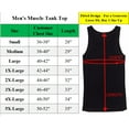 thumbnail image 2 of Men's Muscle Tank T-Shirt Upto 5XL (5-PACK), 2 of 2