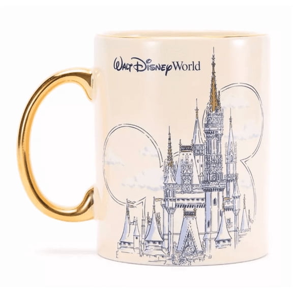 Disney Parks Cinderella Castle Coffee Mug – Walt Disney World New with Tag