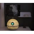 thumbnail image 5 of Robe Factory RBF-12578-C Star Wars Death Star 3D Touch Lamp, Led Lamp With Printed Shade, 14 Inches, 5 of 7