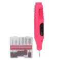 thumbnail image 4 of Ensemble de Lime à Ongles Électrique, Machine à Percer les Ongles Compacte Portable Stable Durable pour Artistes des Ongles pour Salon de Manucure pour Usage Domestique Rose Rouge, Rose, Noir, 4 of 7