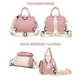 thumbnail image 3 of Mochila Pañaleras Para Bebe Mochilas De Maternidad Multifuncional Mochila Panalera Mochila Moderna Modelo Rosa, 3 of 4
