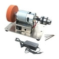thumbnail image 2 of Grintor de cinturón de lijadora de la guinda 7 Herramienta de equipo de taller de velocidad ajustable para madera de bricolaje que trabaja en metal, 2 of 8