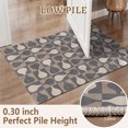 thumbnail image 2 of 2x3 Entryway Rug Bathroom Rugs for Front Door Bedroom Kitchen, Washable Vintage Print Carpet, Floor Mat with Non Slip Backing, 2 of 8