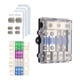 thumbnail image 2 of Kit de bloque de distribución con fusibles y portafusibles profesional con cubierta transparente 4 maneras, 2 of 9