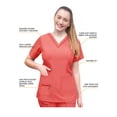 thumbnail image 3 of Adar Pro Scrubs For Women - Elevated V-Neck Scrub Top, 3 of 7