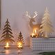 thumbnail image 4 of Decoración hogareña Soporte de vela de Gwong Creativo Romántico de hierro nórdico de hierro nórdico Suelo de la luz de las velas para la mesa de comedor Gwong 21081970, 4 of 6