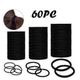 thumbnail image 5 of Kiplyki 60PCS Thin Hair Rope Simple-Scrunchies Hair Tie Head Rubber Band Elastics Bobbl, 5 of 8