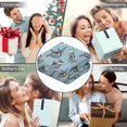 thumbnail image 5 of Wearable Blanket,Blue Dinosaur Skeletons Pattern Hooded Wearable Flannel Blanket for Adults & Teens,Winter Poncho Shawl Wrap Cape Cozy Anti-Pill,50"x60", 5 of 5