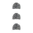 thumbnail image 1 of Kearding Gorros de ducha para el cabello Estampado de flores Impermeable Reutilizable Cubierta de lazo elástico Turbante de baño Sombrero Type1 NO1, 1 of 6