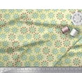 thumbnail image 3 of Soimoi Poly Georgette Fabric Artistic Floral Print Sewing Fabric Yard 52 Inch Wide, 3 of 3