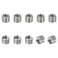 thumbnail image 1 of Unique Bargains Adaptateurs de Filetage Manchon Réducteur Écrou M5 * 0,8 Mâle à M3 * 0,5 Femelle Réparation Insert Vis Réducteur 4mm 10 Pcs, 1 of 6