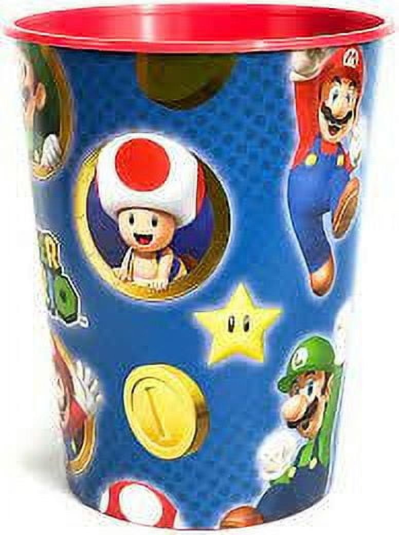 Super Mario Bros Birthday Party Plastic Favor Cup