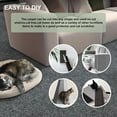 thumbnail image 3 of Couch Protector from Cat Claws Trimmable Self-Adhesive Cats Claws Scratch Pads, 11.8x11.8" Cat DIY Climbing Cats Scratch Mat Tree Replacement Indoor (S), 3 of 5