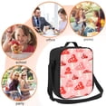 thumbnail image 5 of Lsque Cute Mushroom1 Lunch Bag Lunch Box for Women Men Reusable Insulated Lunch Tote Bag,Leakproof Thermal Cooler Sack Food Handbags Case High Capacity, 5 of 9
