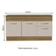 thumbnail image 2 of Gabinete Bajo de Cocina Madesa Agata 150cm con Encimera MC, 2 of 9