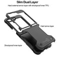 thumbnail image 4 of CoverON Impact Resistant Heavy Duty Cell Phone Case for Samsung Galaxy Z Flip 5, Black, 4 of 9