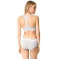thumbnail image 4 of Bralette Calvin Klein Carousel para mujer, 2 unidades, color negro/gris, talla M, 4 of 4