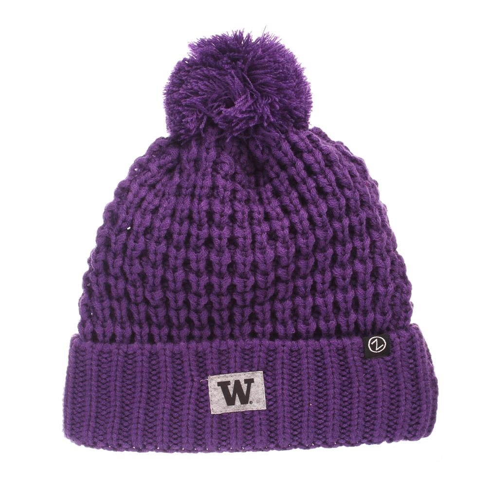 University of Washington Beanie Hats for Women by Zephyr
