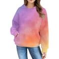 thumbnail image 5 of Mercatoo Girls Boys Hoodies Cute ??2k Tie Dye Print Sweatshirt Casual Comfy Soft Long Sleeve Pullover Toddler Fall Winter Warm Clothes, 5 of 7