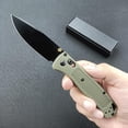 thumbnail image 6 of EDC Folding Pocket Knife, 8Cr13MoV Steel Blade, Nylon Fiberglass Handle with Belt Clip, Ideal for Camping, Hiking, and Fishing. (Black Blade), 6 of 7