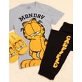 thumbnail image 3 of Garfield Mens Pyjamas Adults Lazy Monday Cat Movie T-Shirt Trousers Pjs Large, 3 of 5