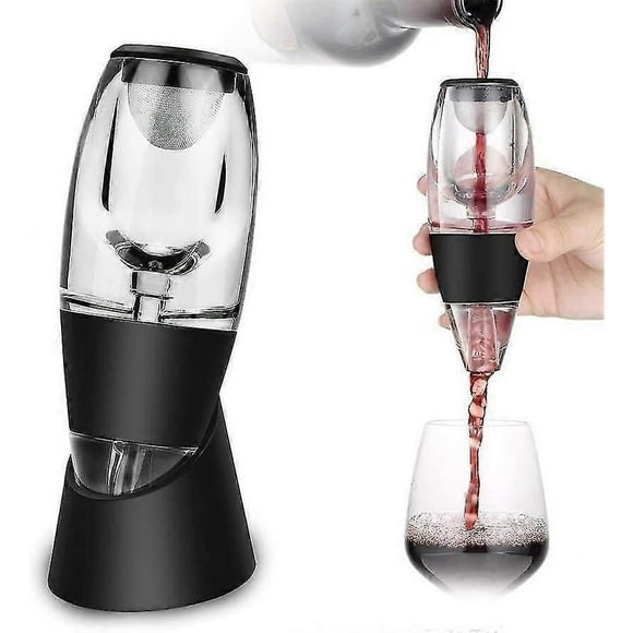 Decantador mágico, aireador de vino con filtro, caja de regalo, aireador de vino rápido con filtro, 1 unidad