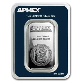 1 أوقية شريط فضي - APMEX (TEP)